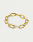 Solene Pavé Chain Bracelet