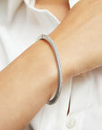 Signature Pave Hinge Bangle
