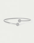 Mirabeaux Pavé Twist Bangle