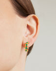 Eternity Huggie Hoops