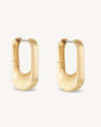 Crosby Hinged Huggie Hoops
