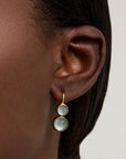 Tulum Double Droplet Earrings