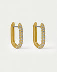 Juliette Pavé Huggie Hoop