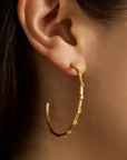 Sylvie Hoop Earrings