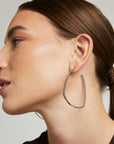 Large Square Hoops