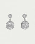 Petit Pavé Droplet Earrings