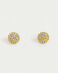 Petit Pavé Studs and Necklace Set