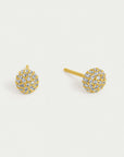 Petit Pavé Studs and Necklace Set