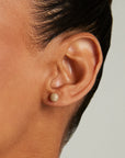 Petit Pavé Studs and Necklace Set