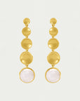 Sol Statement Gemstone Drop Earrings