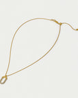 Solene Pavé Pendant Necklace