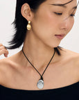 Serra Long Pendant Necklace