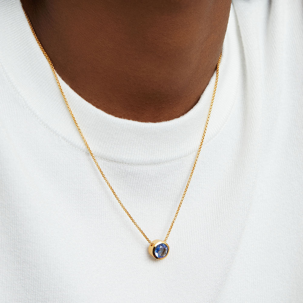 Signature Midi Knockout Pendant | Midnight Blue | Dean