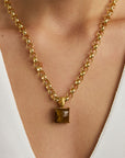 Nomad Statement Gemstone Pendant