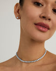 Mirabeau Pavé Tennis Necklace