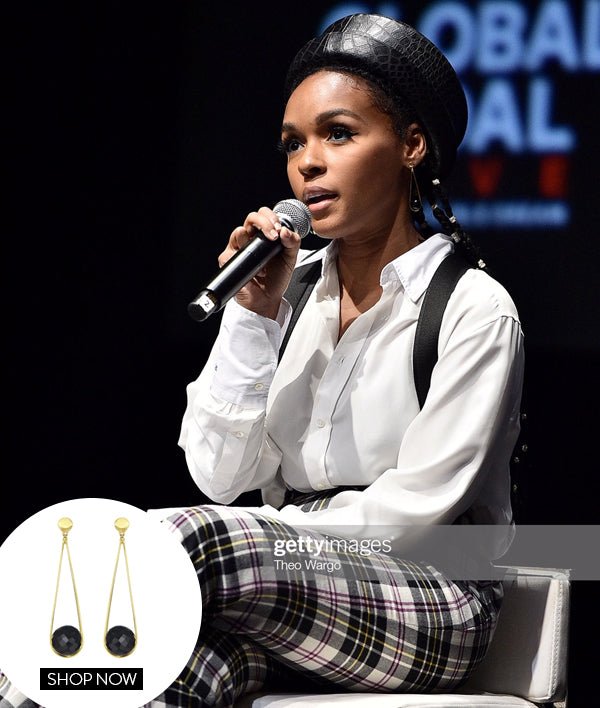 JANELLE MONAE IN OUR IPANEMA EARRINGS