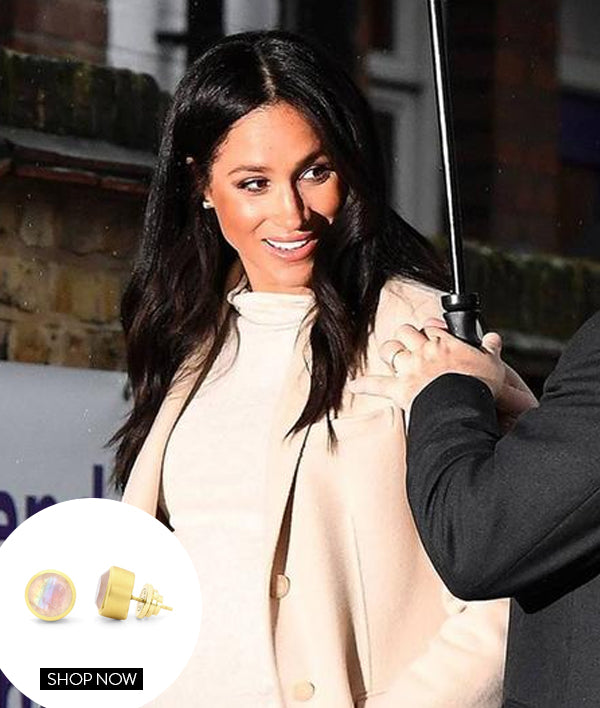 MEGHAN MARKLE IN OUR MIDI KNOCKOUT STUDS