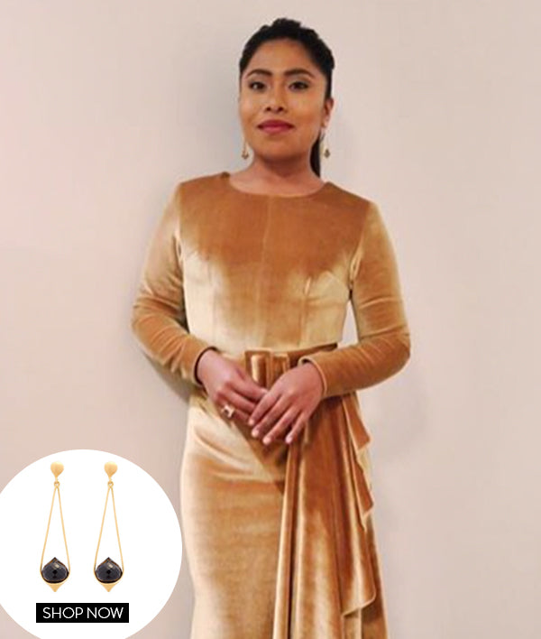 YALITZA APARICIO IN OUR FES EARRINGS