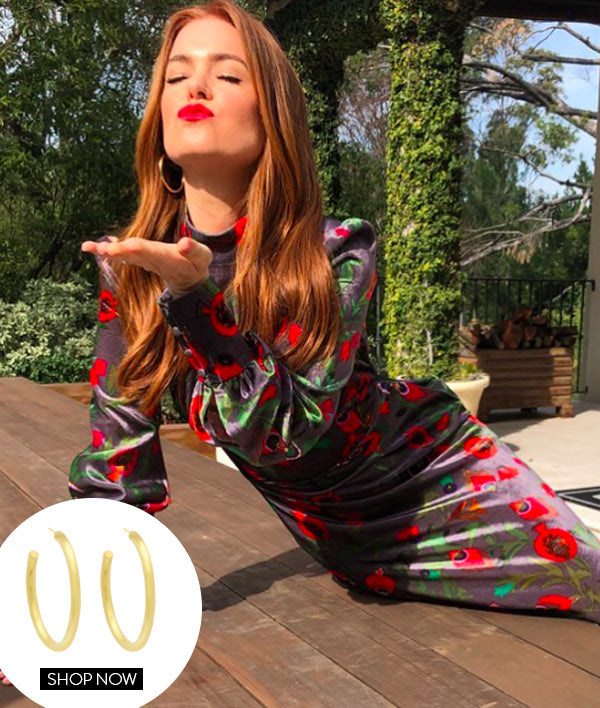 ISLA FISHER IN OUR DUNE HOOP
