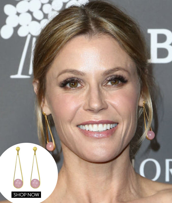JULIE BOWEN IN OUR IPANEMA EARRINGS
