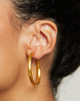 Midi Dune Hoops