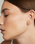 14K Gold Signature Diamond Studs