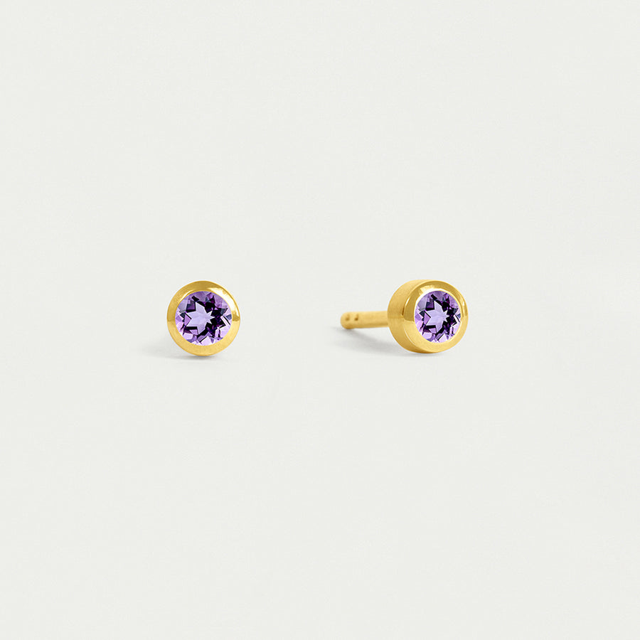 Mini Birthstone Studs