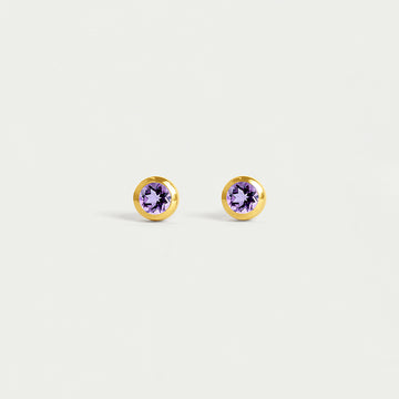 Mini Birthstone Studs