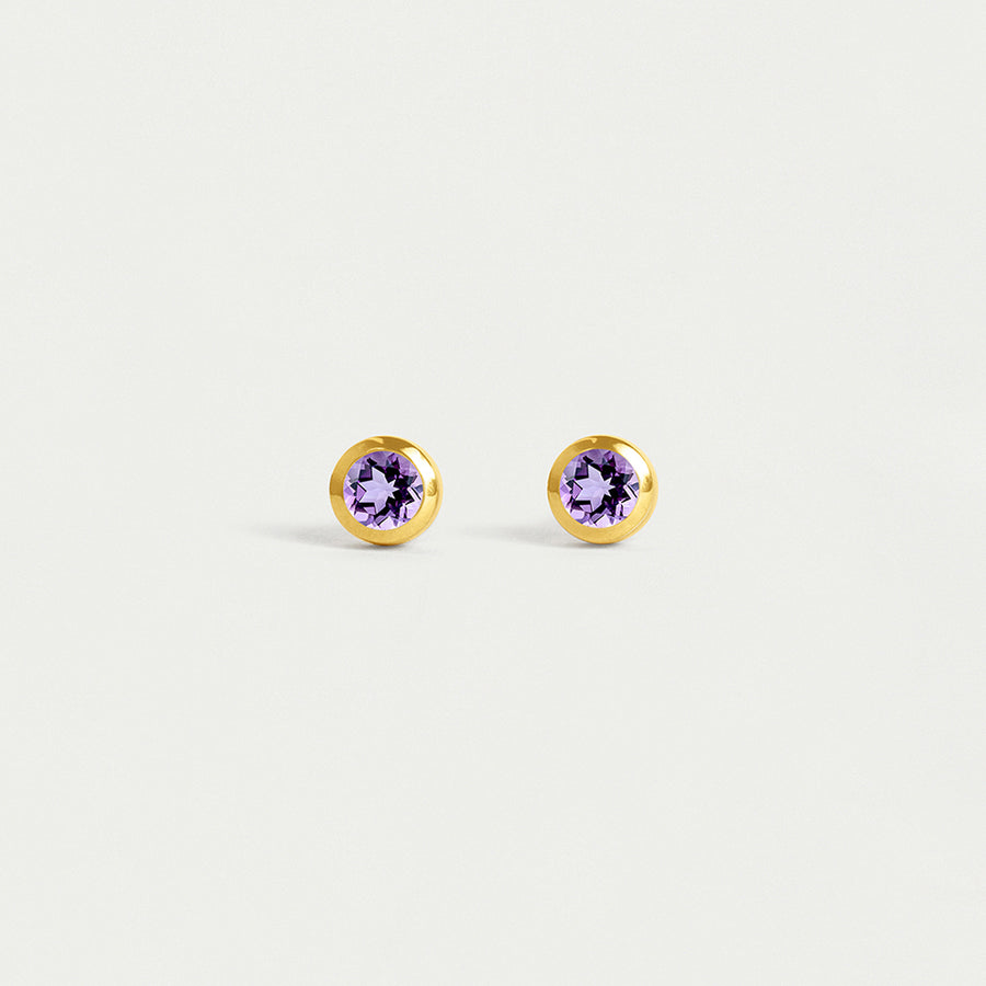 Mini Birthstone Studs