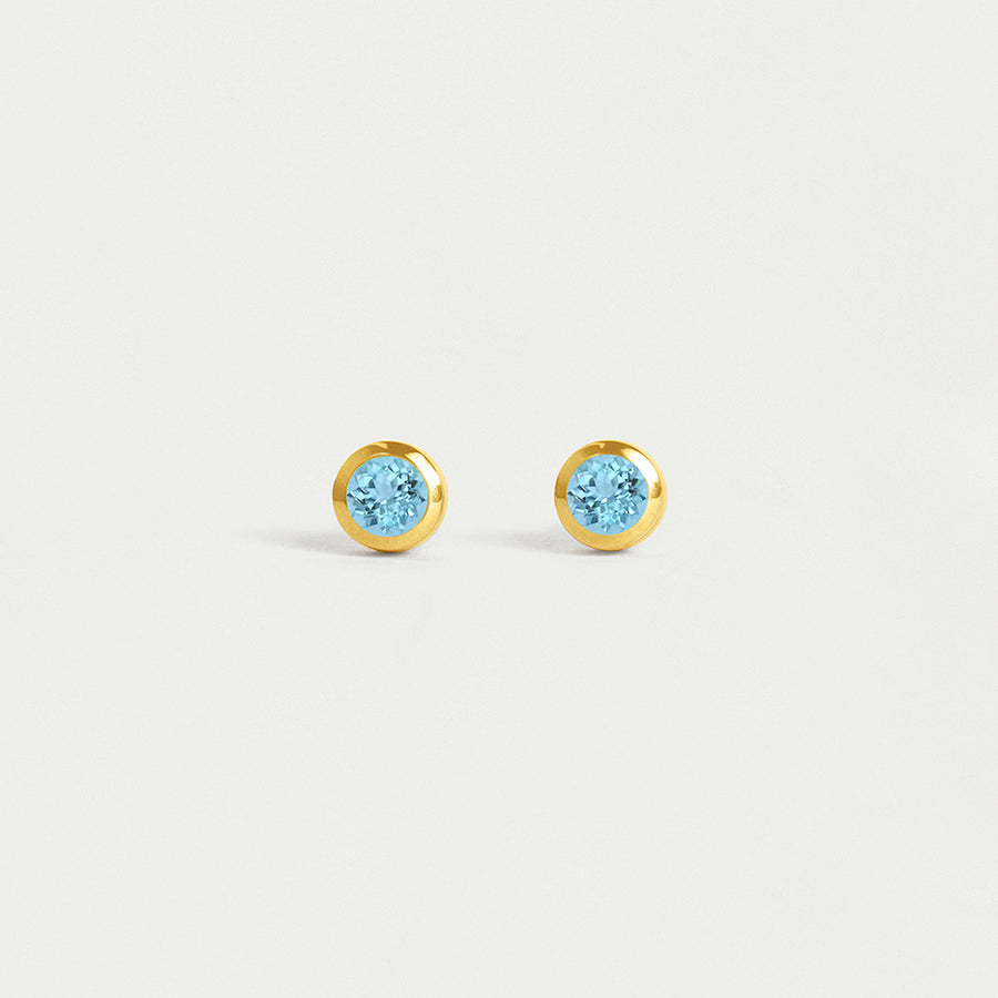 Mini Birthstone Studs