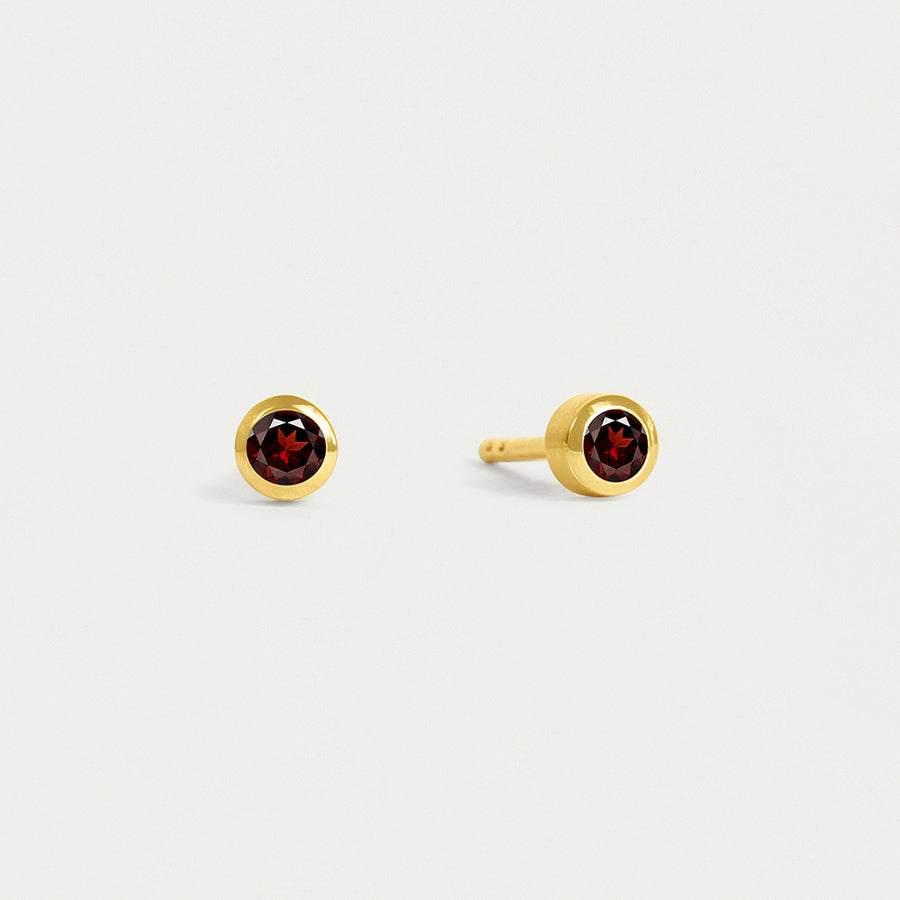 Mini Birthstone Studs