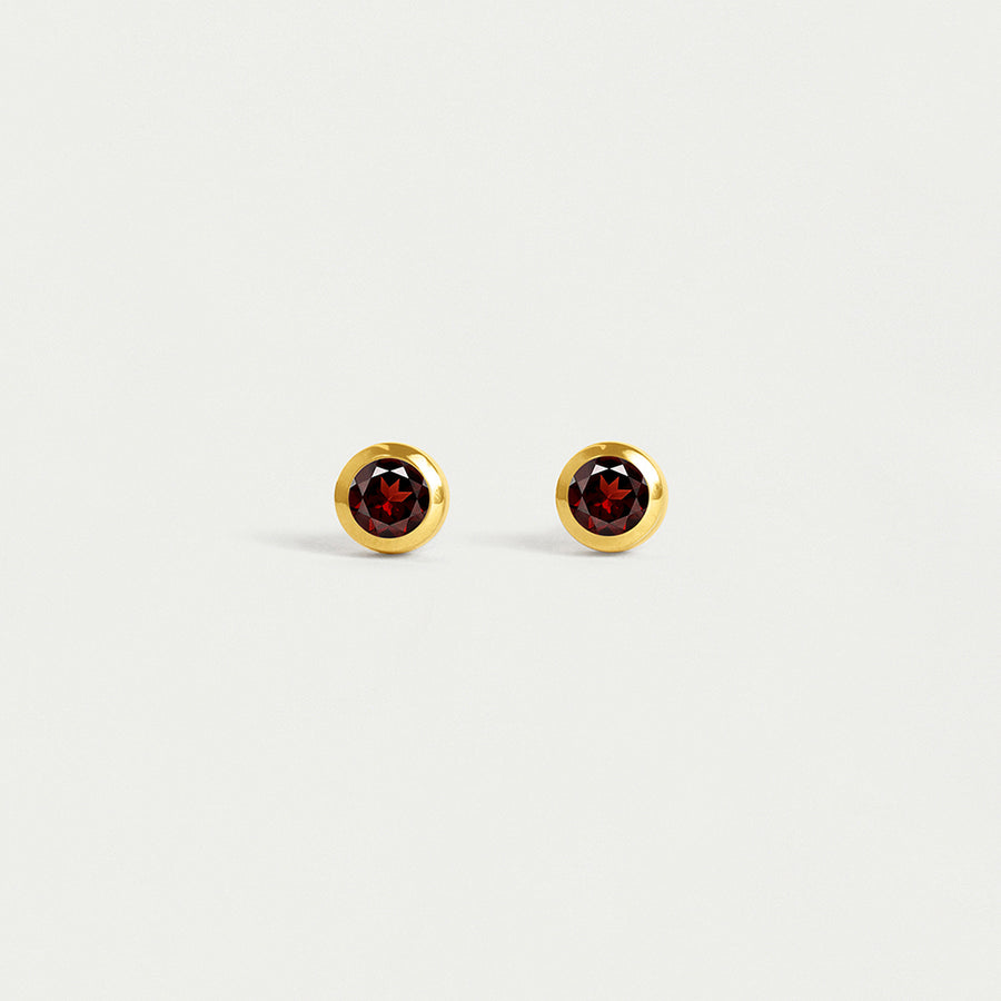 Mini Birthstone Studs