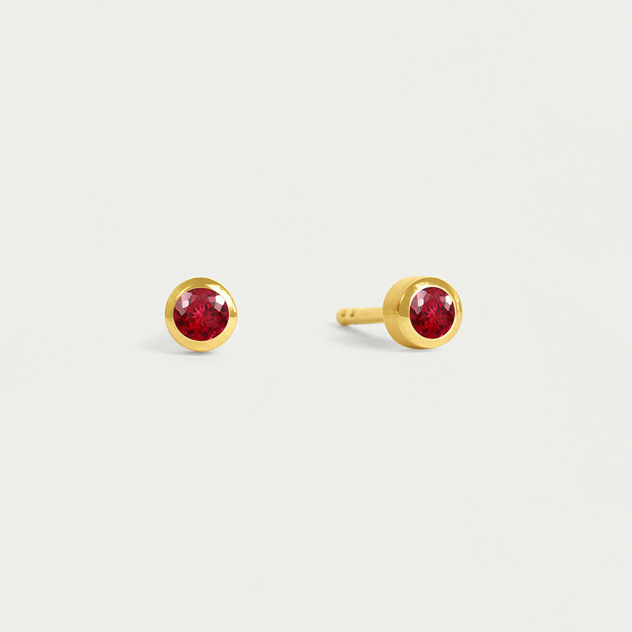 Mini Birthstone Studs