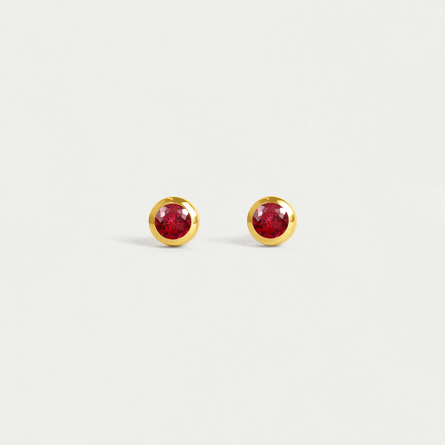 Mini Birthstone Studs