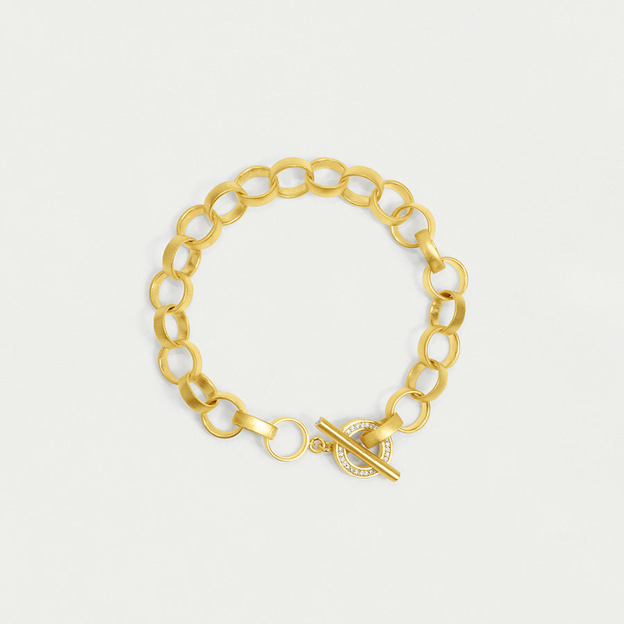 Petit Pavé Statement Chain Bracelet