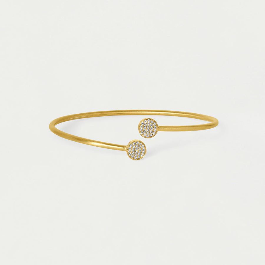 Mirabeaux Pavé Twist Bangle