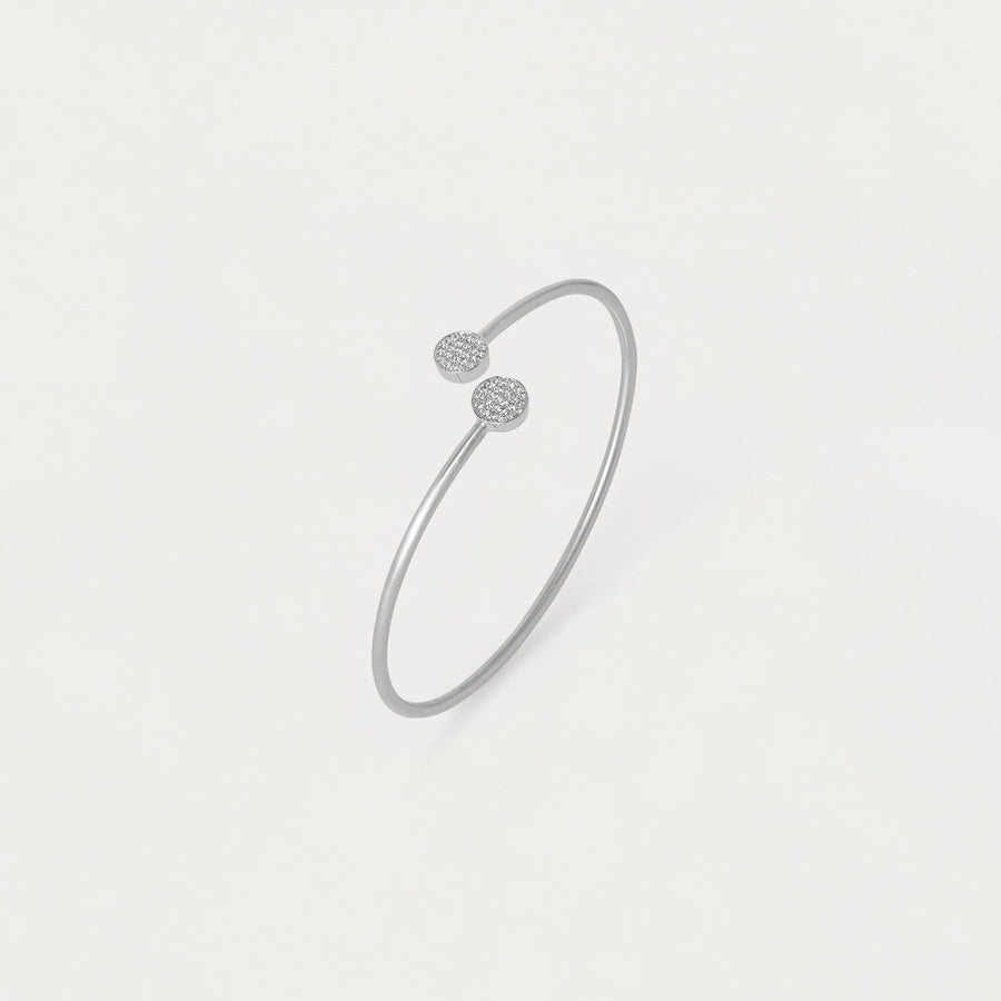 Mirabeaux Pavé Twist Bangle