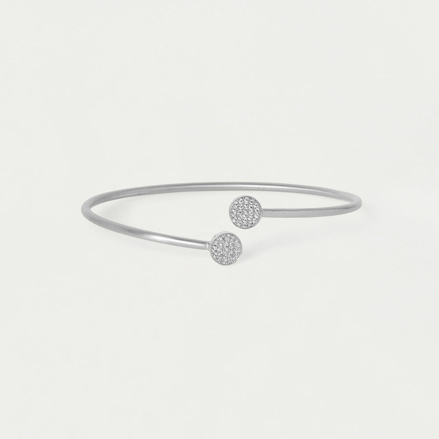 Mirabeaux Pavé Twist Bangle
