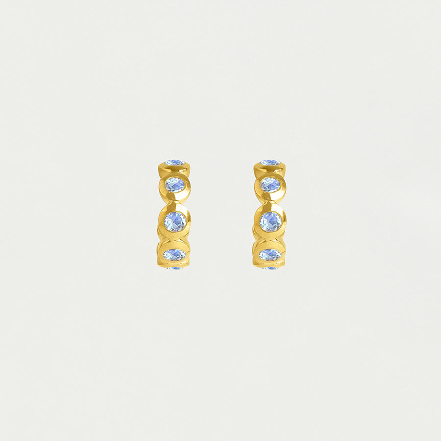 Eternity Huggie Hoops