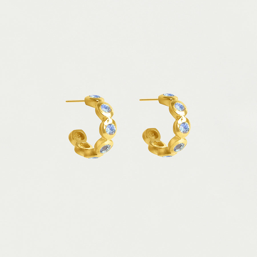 Eternity Huggie Hoops