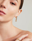 Cascade Statement Drop Earrings