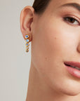 Cascade Statement Drop Earrings