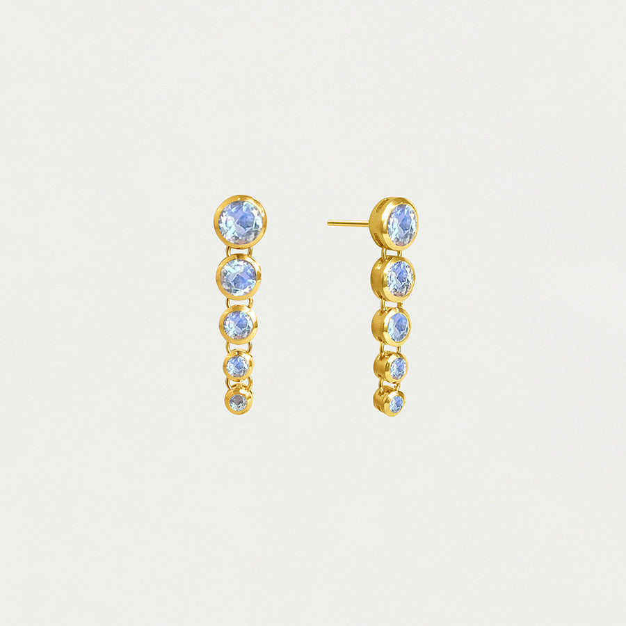 Cascade Statement Drop Earrings