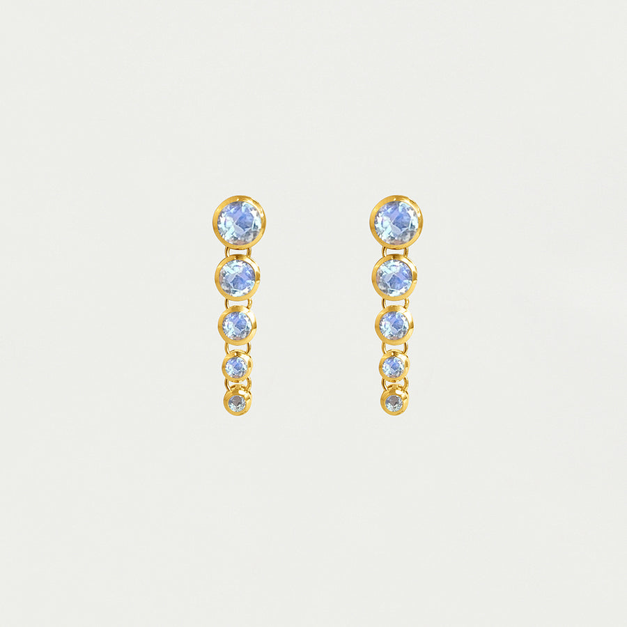 Cascade Statement Drop Earrings