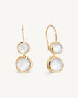 Tulum Double Droplet Earrings
