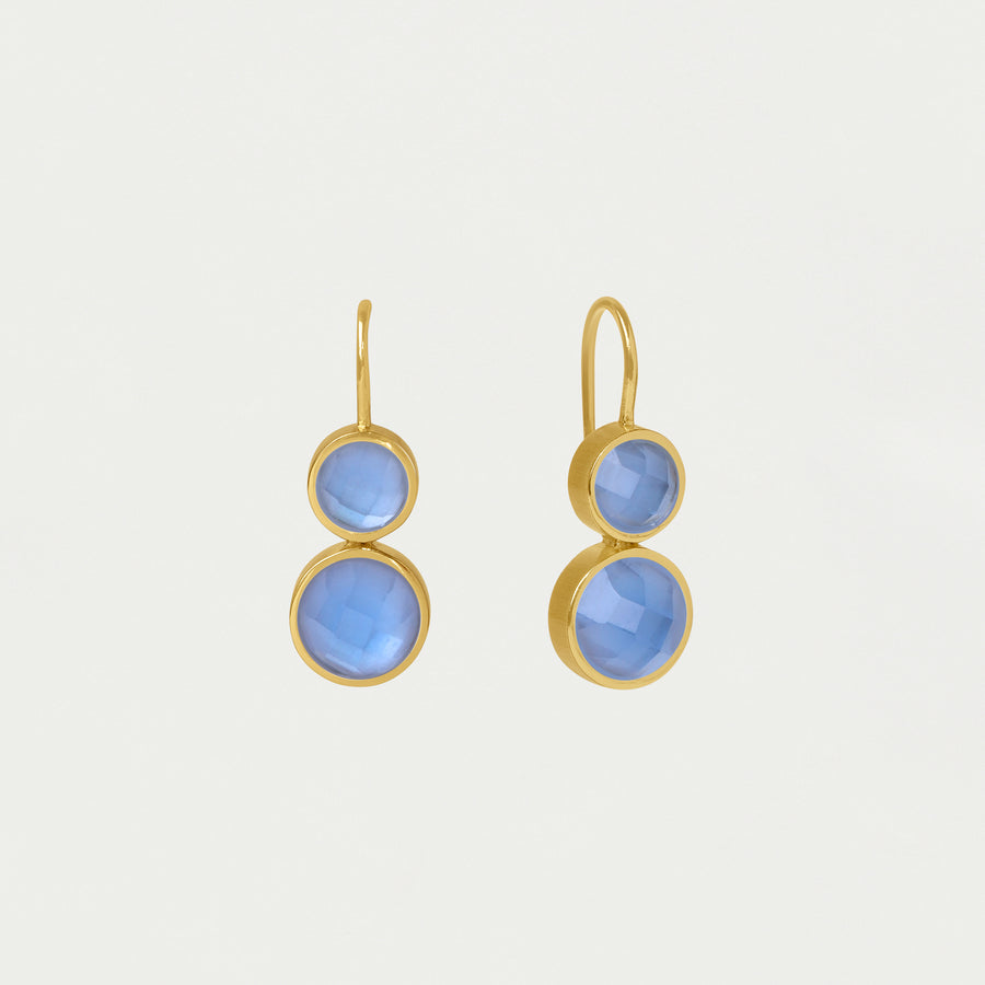 Tulum Double Droplet Earrings