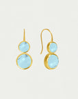 Tulum Double Droplet Earrings