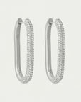 Juliette Pavé Hinged Hoop