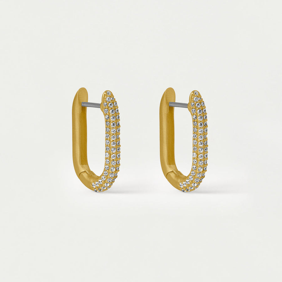 Juliette Pavé Huggie Hoop