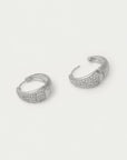 Margaux Pavé Huggie Hoops
